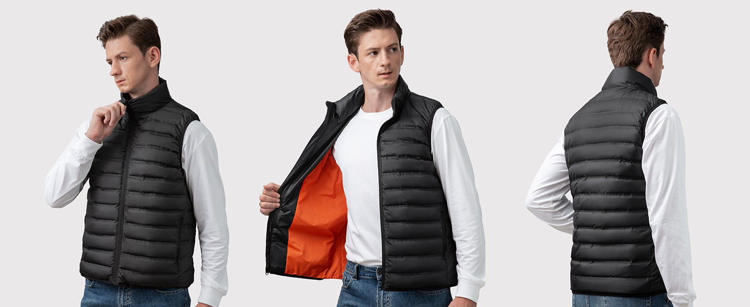 Обогревна жилетка з підключенням Powerbank, чоловіча/жіноча, 6 зон нагріву, 3 режими, для катання на мотоциклі, лижах, на вулиці, XL, чорна (з акумулятором 25000mAh)