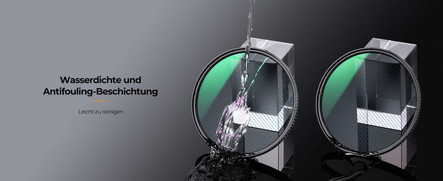 Фільтр K&F CONCEPT Blue Streak Anamorpher 82mm: Ефект синіх смуг, Nano-Xcel