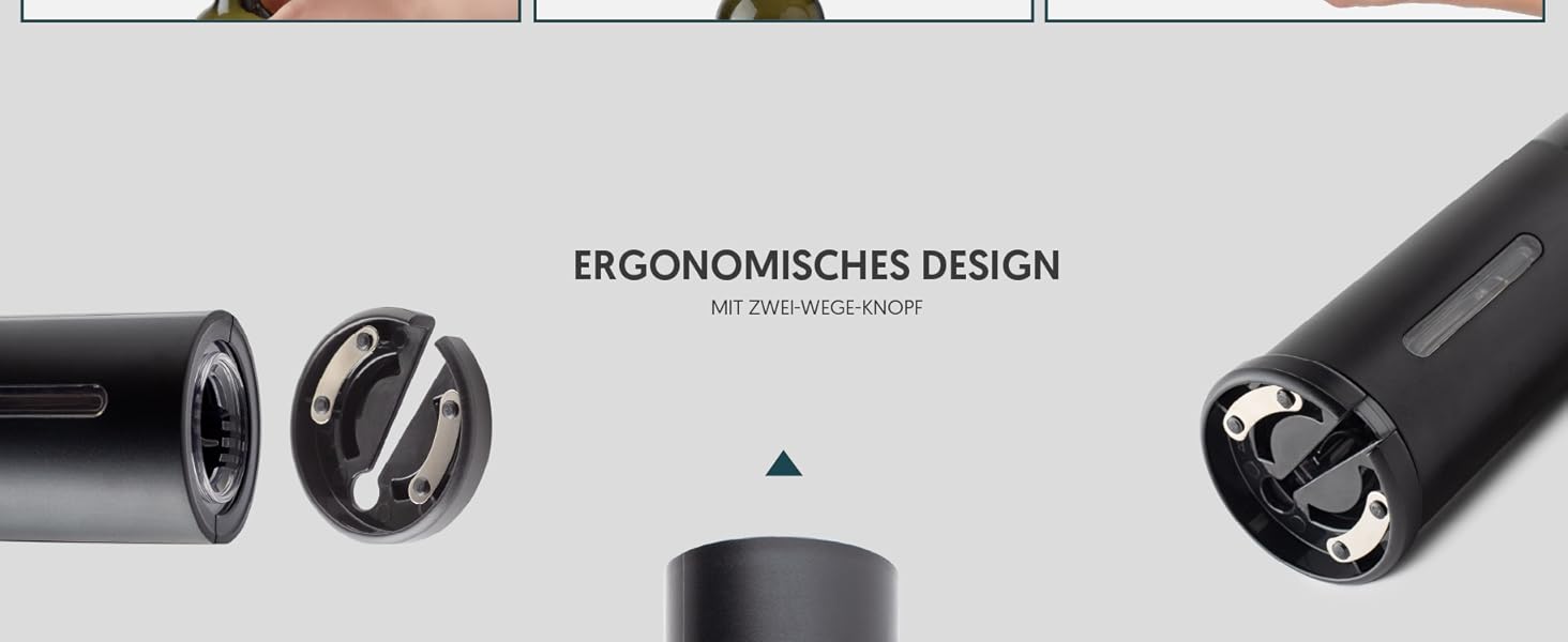 Електричний відкривачка для вина 6-в-1 з USB-кабелем: відкривачка, різак, виливач, вакуумний насос, закривач. Ідеально для любителів вина