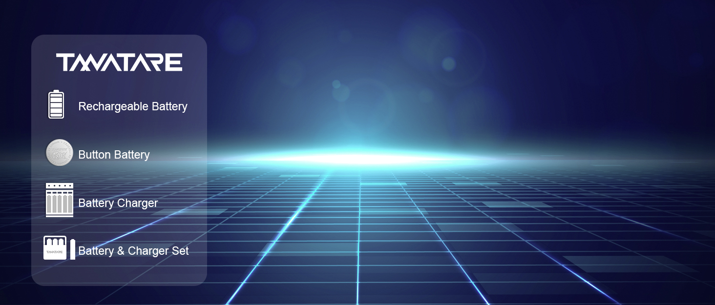 8 x Акумулятори Li-Ion AA з зарядним пристроєм, 1.5V, 2500 mAh, білі