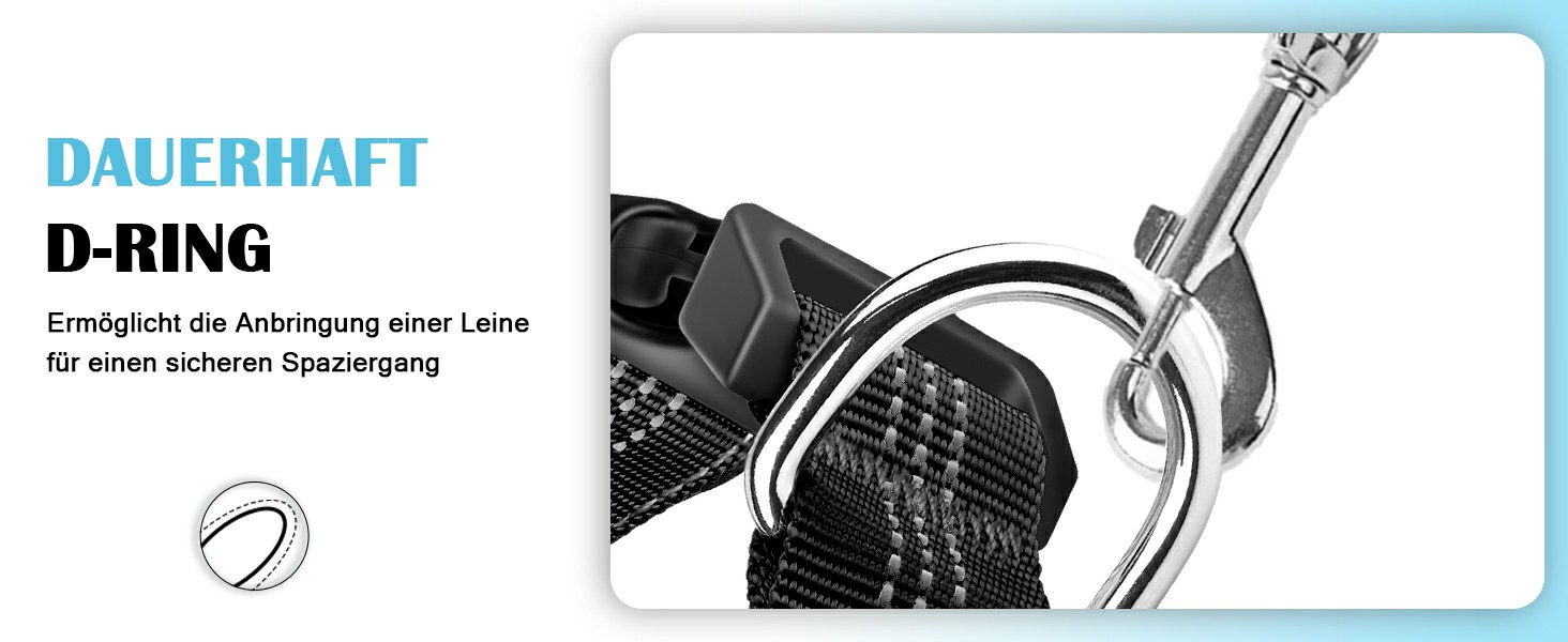 Нашийник для собак з AirTag, водонепроникний чохол, GPS трекер, сумісний з Apple AirTag, синій, розмір S (27-34.5 см)