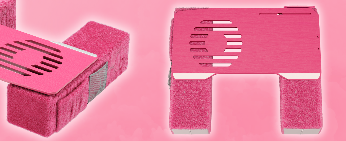 Підставка для ноутбука Couchmaster CYWORX - ергономічний стіл для дивану, софи та ліжка (рожевий)