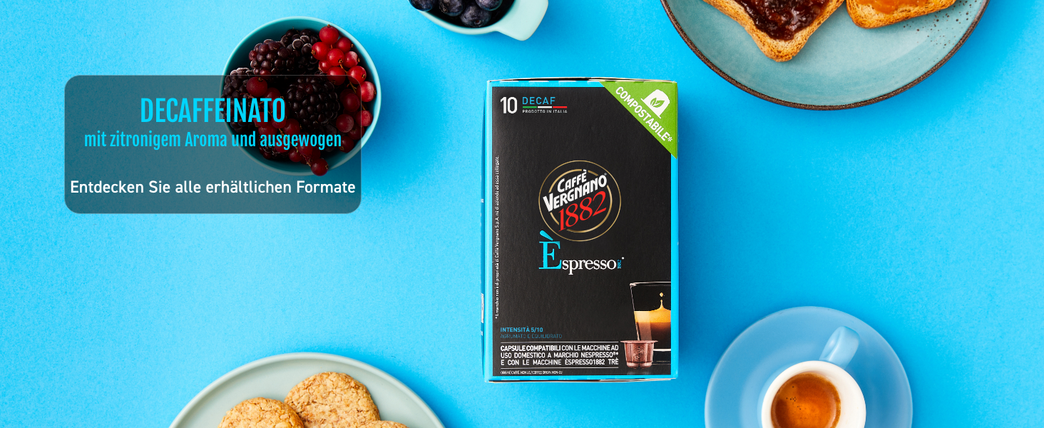 Кавові капсули Caffè Vergnano 1882 Napoli, сумісні з Nespresso, 50 шт