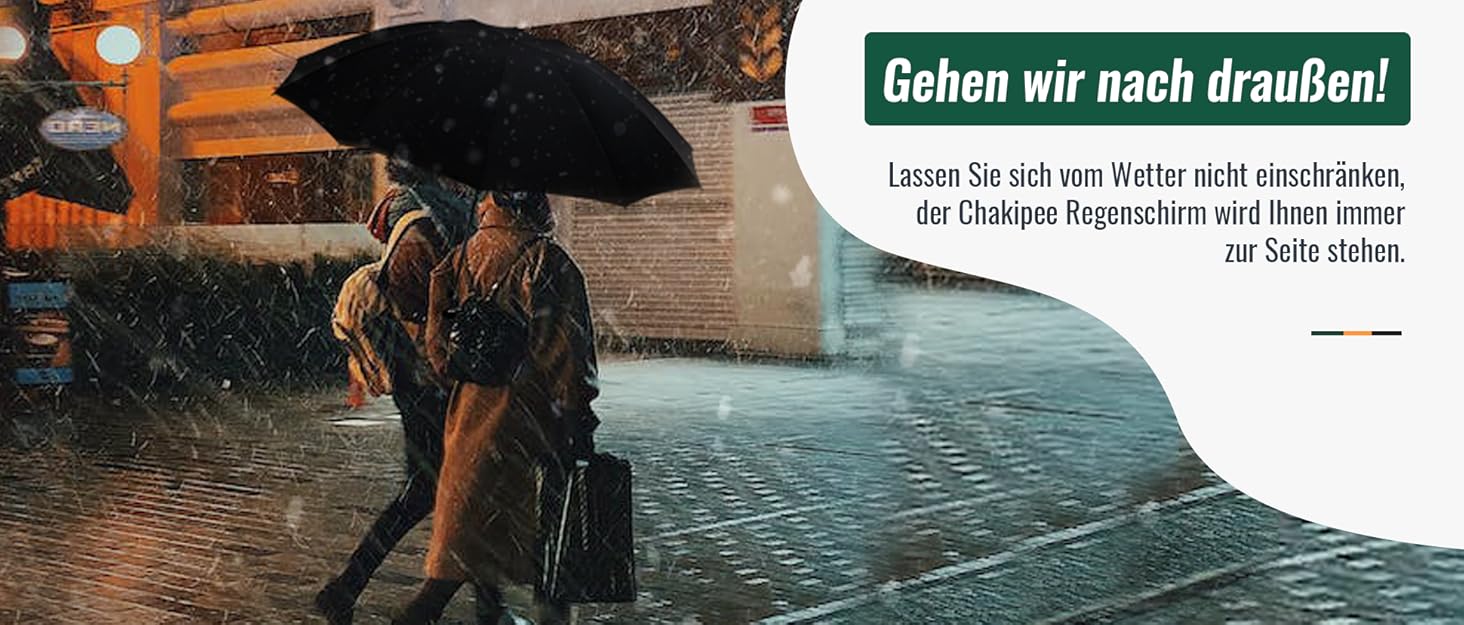 Чакіпі Регульований парасолька великого розміру, стійкий до сильного вітру, з відбиваючим покриттям, для чоловіків та жінок – автоматичний парасолька-тростина, компактний, для подорожей, чорний, покриття 210T, діаметр 106 см