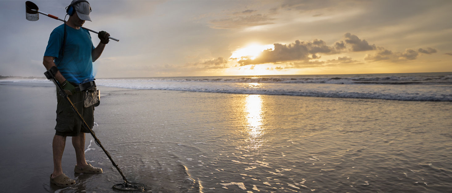 Металодетектор OMMO для дорослих: професійний набір, 6 режимів, вологостійкий, IP68, світло-помаранчевий