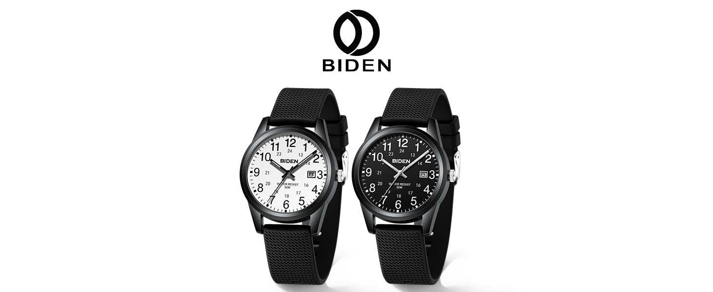 Чоловічий годинник: аналоговий кварцовий годинник на зап'ясті, водостійкий, модель R015, чорний колір