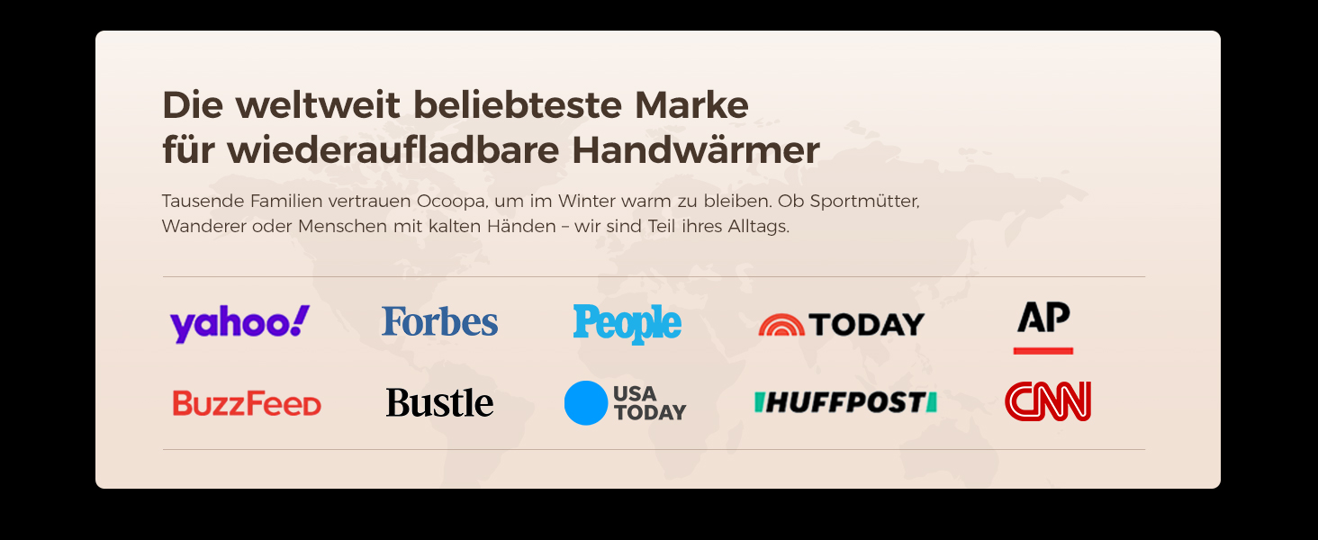 Електричний грієчка OCOOPA DuoHeat: 8 годин роботи, 67г, для кемпінгу, полювання, подарунок чоловікам