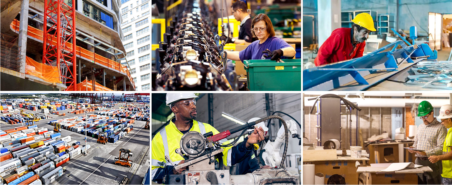 Черевики безпеки ISOOUS для чоловіків та жінок. Легкі, дихаючі, з металевим капаком, антиковзаючі, зручні. Розмір 43 EU, блакитні.