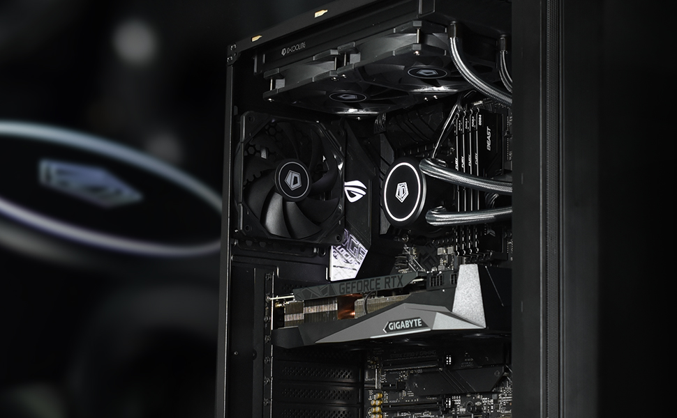 ID-COOLING FROSTFLOW X 240 - водяне охолодження CPU з RGB LED, 240 мм, для Intel 1700/1200/115X та AMD AM5/AM4