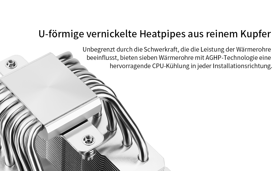 Thermalright Phantom Spirit 120 SE: Повітряний кулер для CPU з 7 heatpipes, 120mm вентилятором, технологією AGHP 4.0 та S-FDB підшипником. Сумісний з AMD AM4/AM5 та Intel 1700/1150/1151/1200 сокетами.