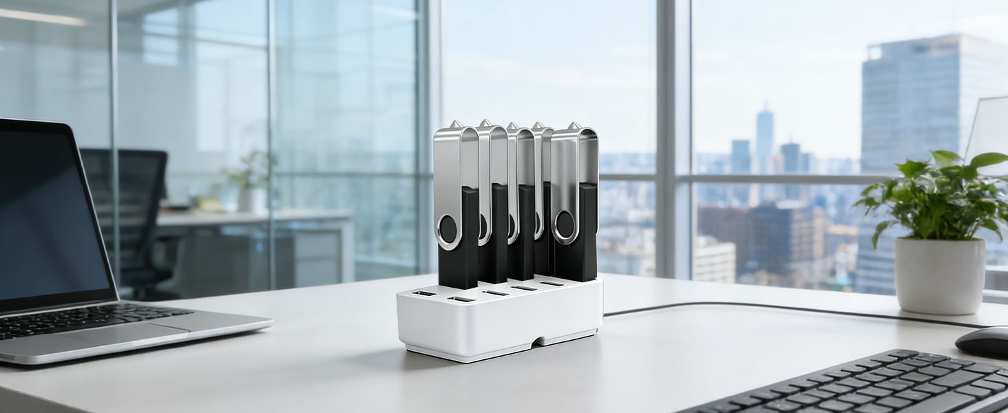 Органайзер для USB-накопичувачів TATMOHIK: сумка для зберігання 10 USB-флешок, аксесуари для електроніки