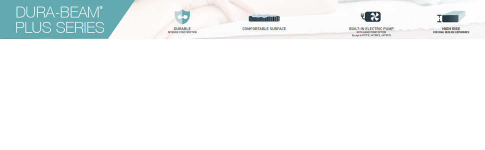 Надувний матрац Intex Comfort-Plush 152x203x46 см, 230V, односпальний