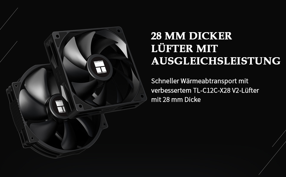 Thermalright Peerless Assassin 140 Digital Black - Кулер для CPU з 6 теплотрубками, для AM4/AM5 та Intel lga1700/1851/1200/2011