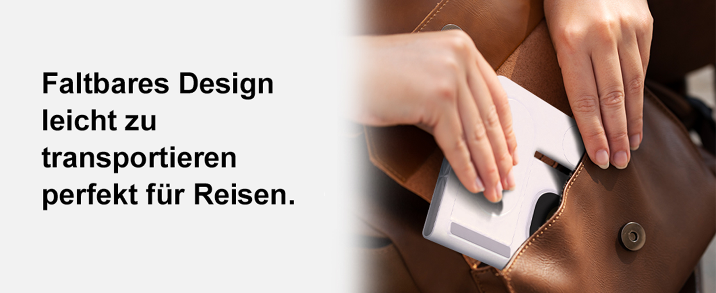 Бездротова зарядка Aimtel 3-в-1 з нічними ліхтариками: сумісна з iPhone 17/17 Pro/17 Pro Max/17 Air та Apple Watch, Air-Pods Pro/4/3/2. Чорний колір