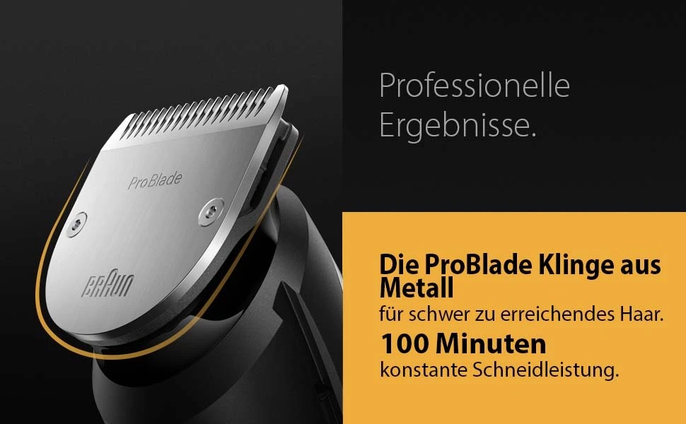 Триммер для бороди Braun Series 7 BT7420, акумуляторний, сірий - професійний тример з 40 насадками, водонепроникний, з Gillette Fusion5