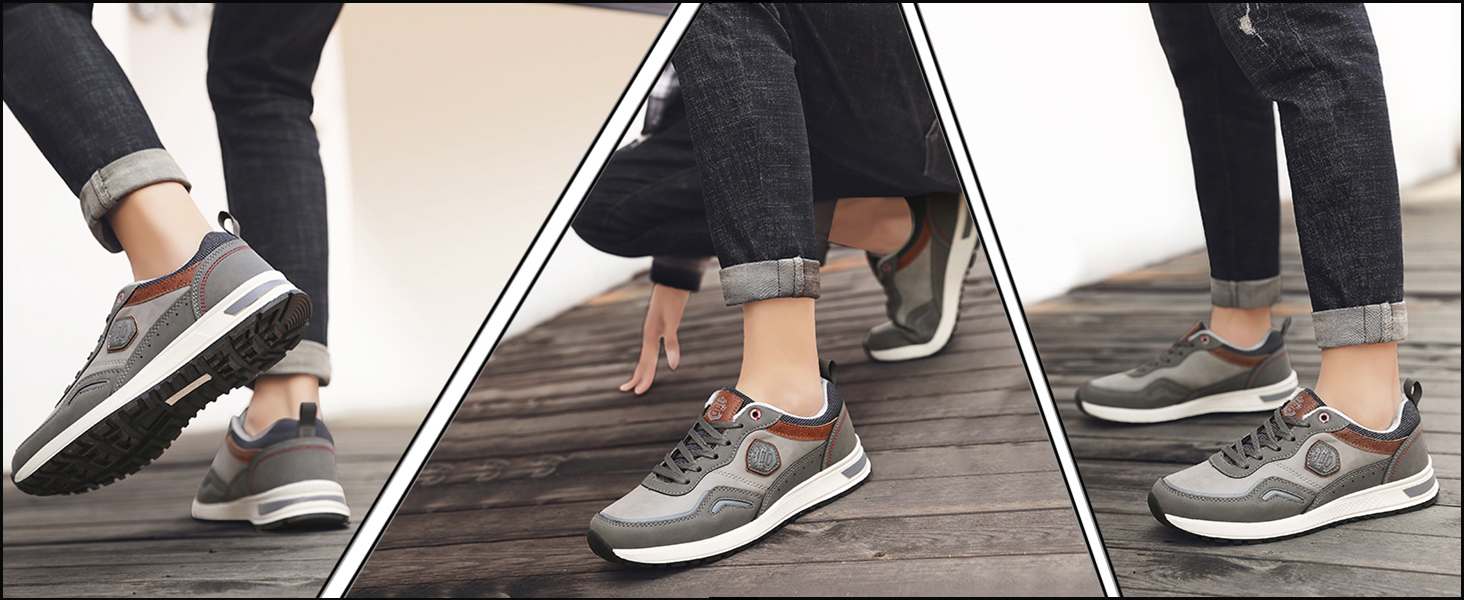 ARRIGO BELLO Кросівки чоловічі для активного відпочинку, спорту та прогулянок. Легкі кросівки для ходьби, розмір 41-46, колір блакитний.