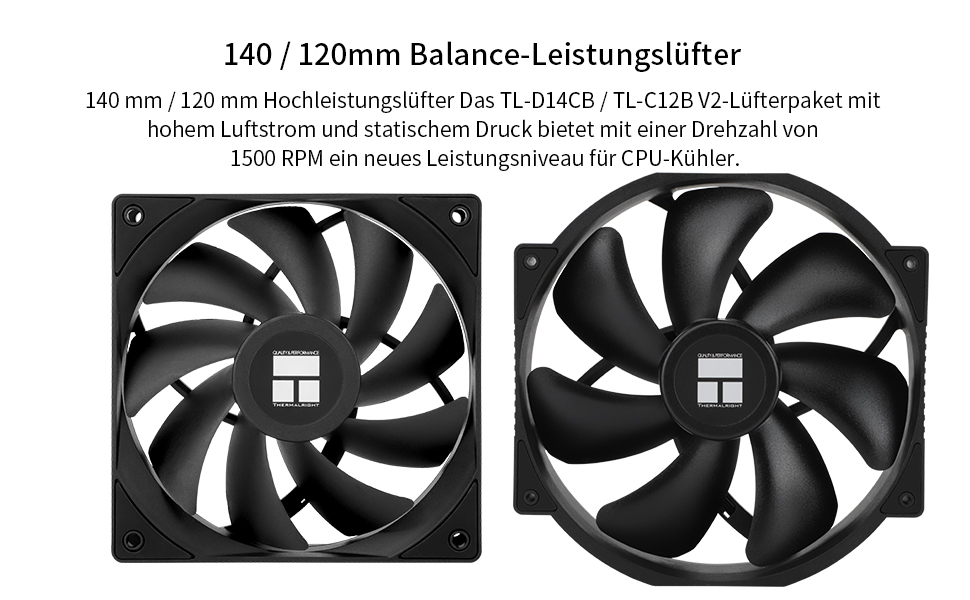 Thermalright Peerless Assassin 140 - Кулер для CPU з 6 тепловими трубками, чорний, для AM5/AM4 та Intel LGA 1700/1851/1150/1151/1200