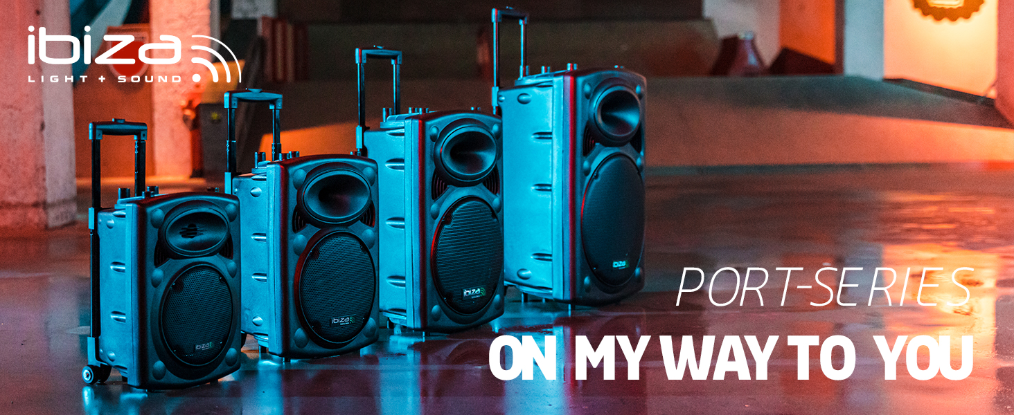 Портативна акустика Ibiza PORT12VHF-BT 12