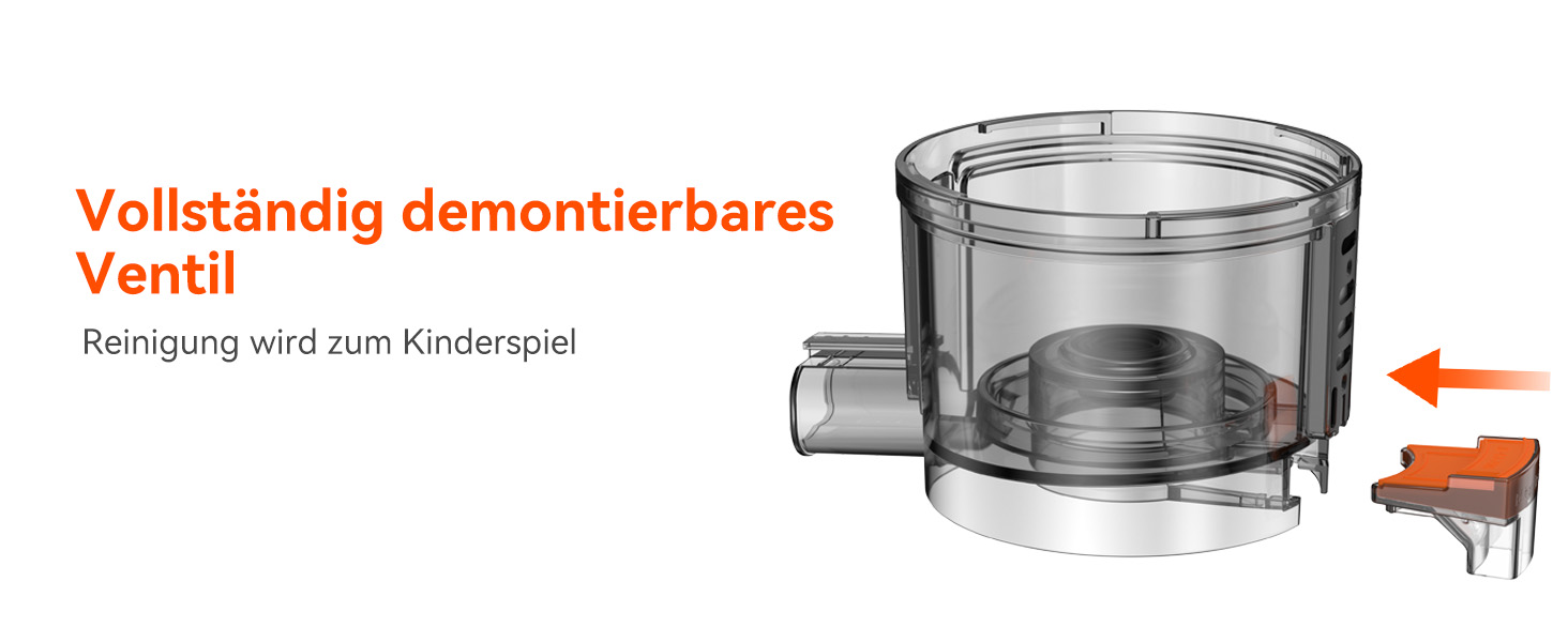 Соковитискач CelerySpec Slow Juicer - переможець тесту, для цілих овочів та фруктів, 130 мм, 1.8л, BPA-free, 250W, з функцією зворотного ходу, нержавіюча сталь, чорний