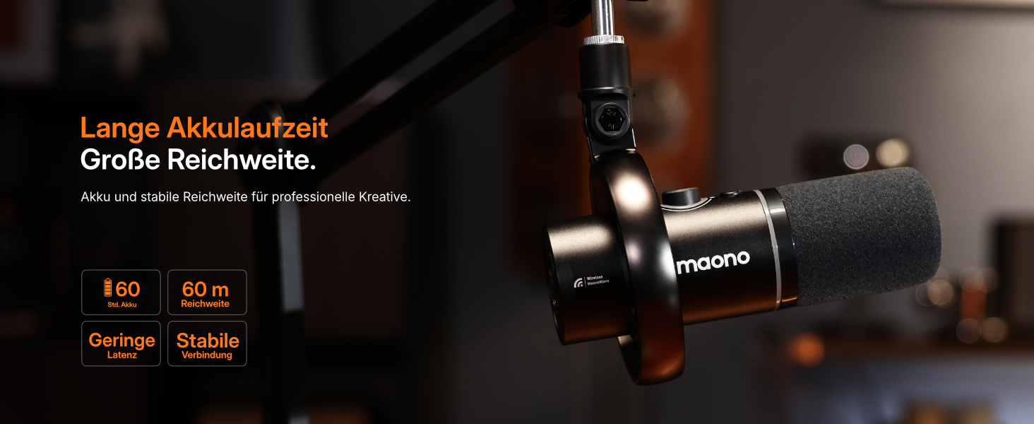 MAONO PD200W: Професійний гібридний USB/XLR мікрофон для подкастів, стрімінгу та запису зі шумозаглушенням