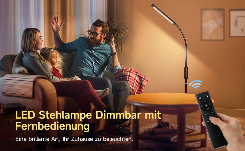 LED лампа настільна для роботи та навчання, 15 режимів, денне світло, 1000LM, регулювання яскравості, багато кольорів