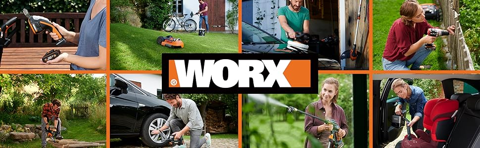 WORX Nitro 18V (20V MAX) Battery Leaf Blower, PowerShare, Brushless Motor 2.0, max. 209km/h Air Speed, 2-Speed Control, tool only, WG543E.9