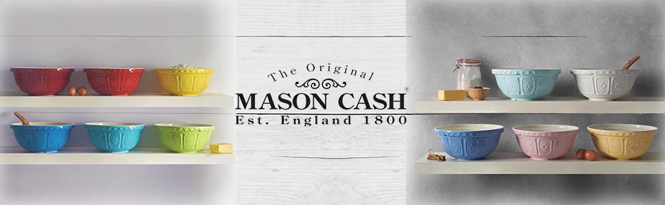 Миска для тіста Mason Cash 26 см, 2,7 л, світло-блакитна, керамічна, для тіста хліба, піци чи пирога, стійка до сколів