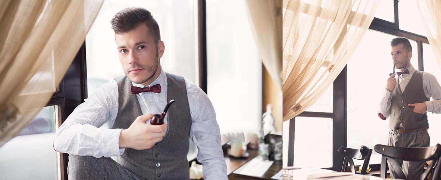 Краватний комплект Hi-Tie: краватка, краваткові хустинки та краваткові затискачі, блідо-рожевий колір