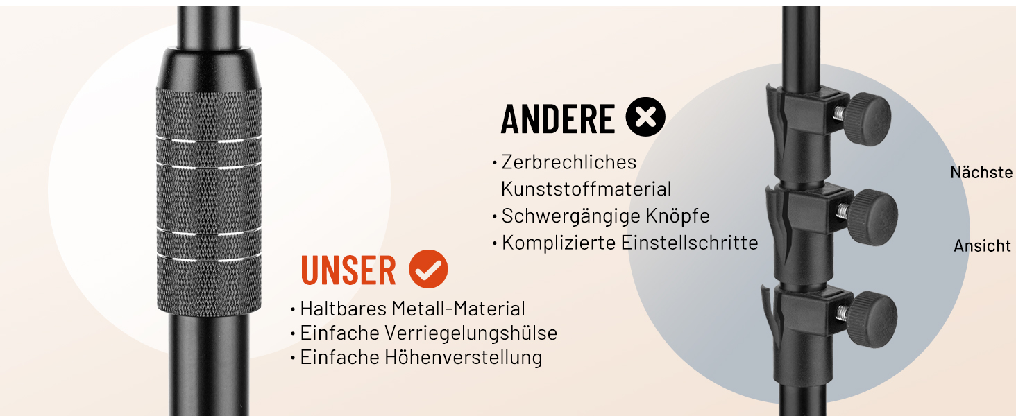 Підставка для мікрофона 2-в-1 з кріпленням для телефону та трьома кліпсами для мікрофону - CY0311