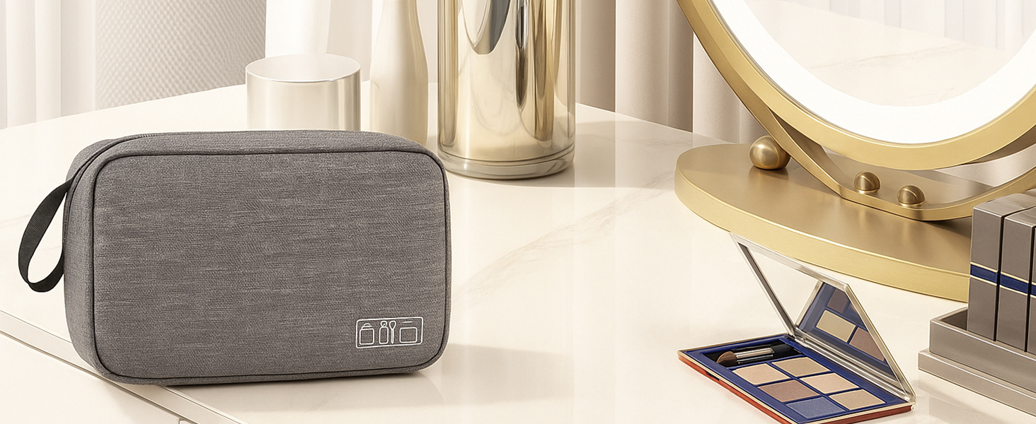 Чоловіча сумка-органайзер для туалетних аксесуарів, чорна. Складана водонепроникна дорожня сумка-органайзер з гачком