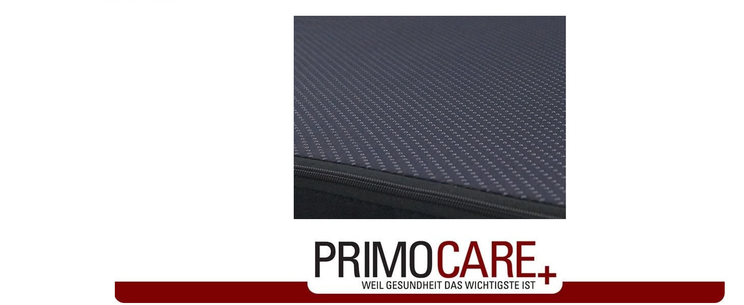 Ортопедична подушка-сідло PrimoLiving PRIMOCARE з пам'яттю форми для полегшення болю в стегнах, спині та суглобах, нековзка основа
