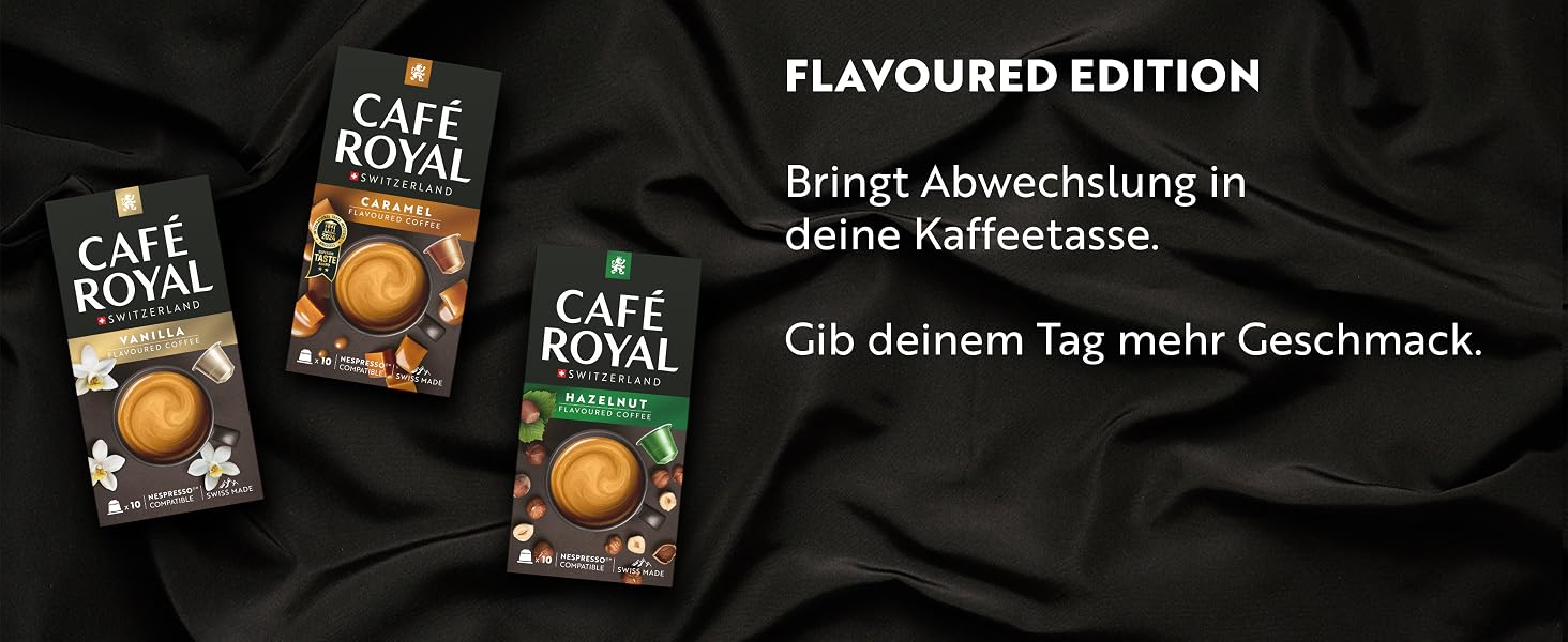 Кава в капсулах Café Royal Hazelnut (фундук), сумісні з Nespresso®, 100 шт
