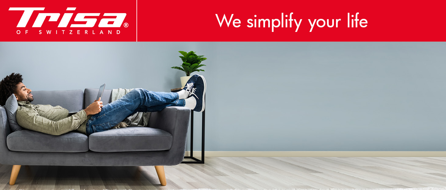 Електричний чайник Trisa Digital Boil з подвійними стінками, 1.7л, регулювання температури (40-100°C), нержавіюча сталь, сенсорне дисплеї, функція підтримання тепла 4г, корпус Cool Touch, колір антрацит