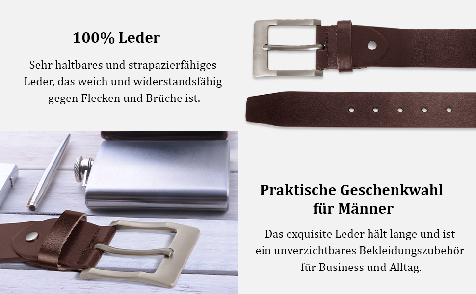 Чоловічий шкіряний ремінь J.Fée, ширина 35 мм, квадратна пряжка, срібна, чорний або коричневий, подарунок для чоловіків, довжина 110-130 см