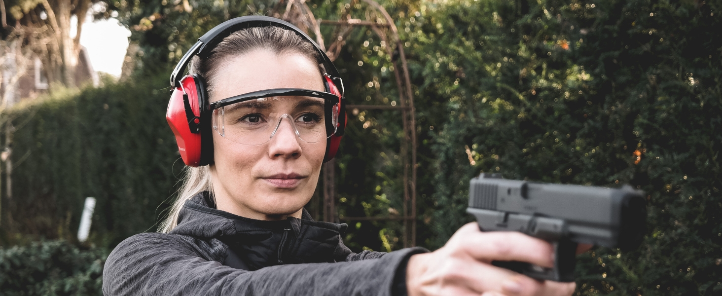 Навушники захисні Vanderfields Premium - шумопоглинання 33.2 dB - для дорослих та підлітків - рожеві