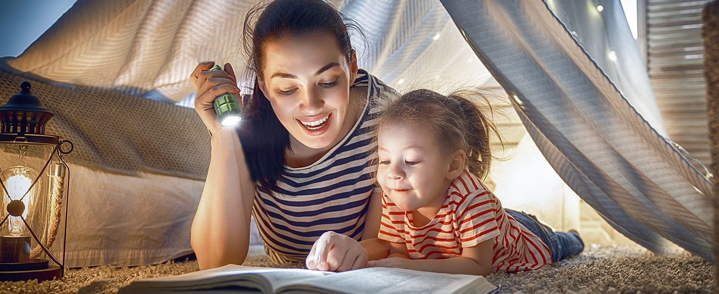 LED ліхтарик Lighting EVER: компактний, яскравий, з регулюванням фокусу. Водонепроникний ліхтарик для дітей, кемпінгу, відпочинку на природі та надзвичайних ситуацій (зелений, 1 шт.)