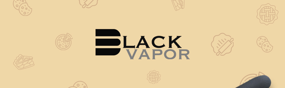 Професійна качалка BLACKVAPOR з нержавіючої сталі з обмежувачами, преміум якості, для легкого розкачування тіста, підходить для посудомийної машини