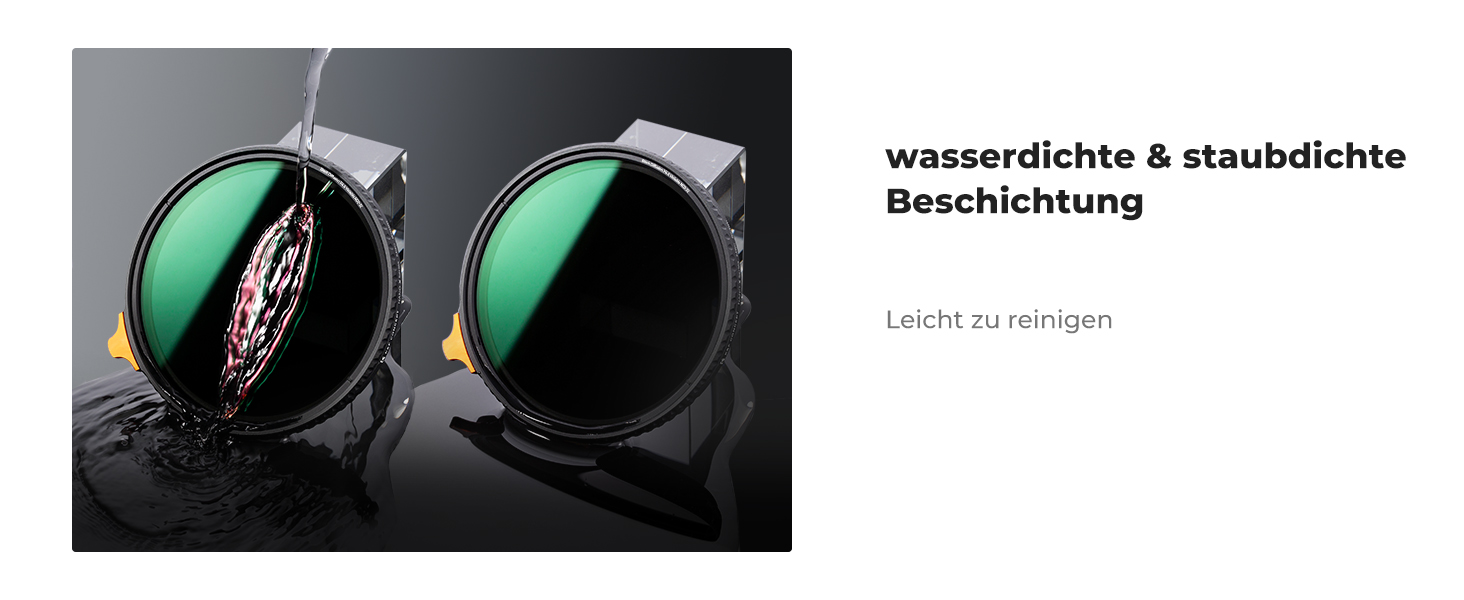 Фільтр K&F Concept Black Mist 1/4 + ND2-ND32 55mm змінний нейтральний фільтр (Nano-Xcel)