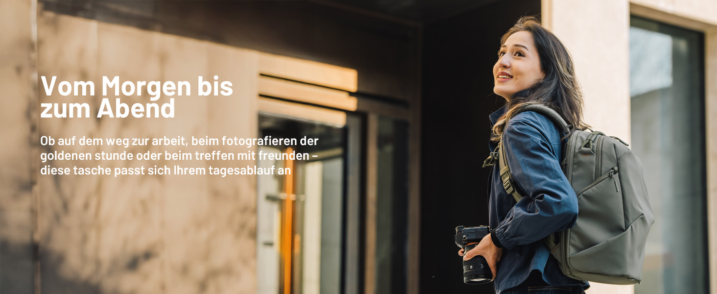 Рюкзак для камери PGYTECH OneGo Lite 16L, чорний, водонепроникний, для фотографів, сумісний з Sony/Canon/Nikon, 14