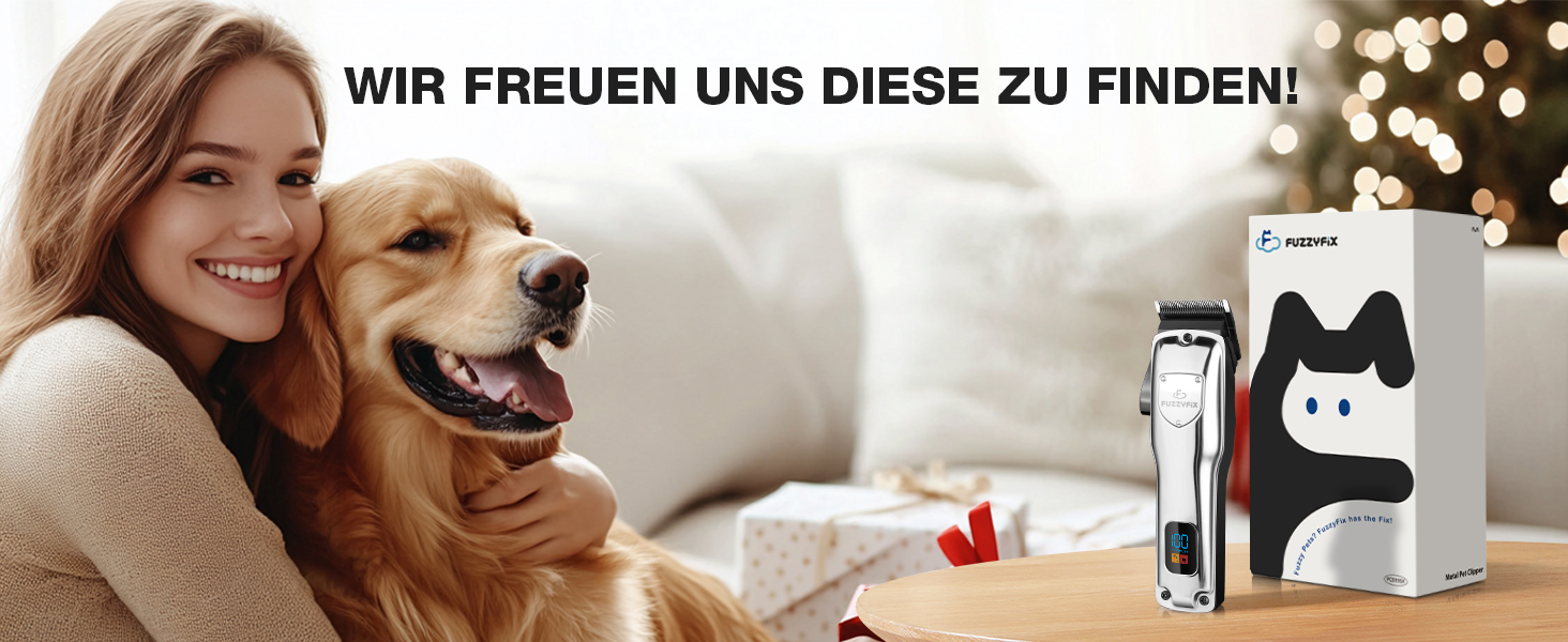 Професійна машинка для стрижки собак Leise - для густого та кучерявого хутра, з нержавіючої сталі