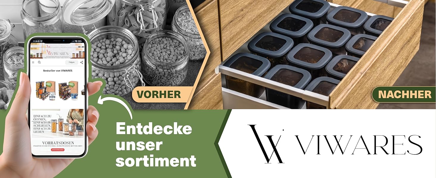 Набори контейнерів для зберігання продуктів з кришкою, 12 шт. BPA-Free, для цукру, крупи, кави, сіллю. Органайзери для кухні, герметичні контейнери для зберігання продуктів. Сірий колір.