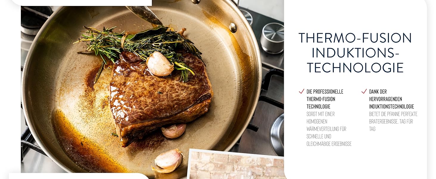 Сковорода Tefal Jamie Oliver Cook Smart 24 см з нержавіючої сталі, індукційна, з термодифузійним дном