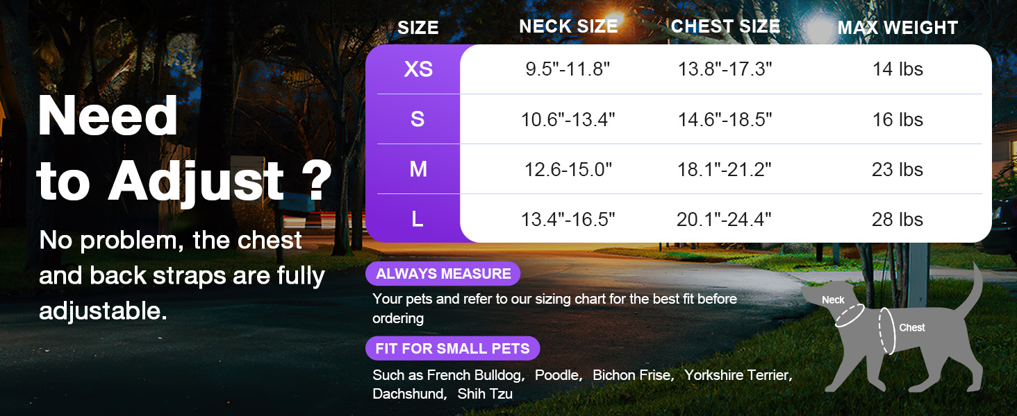 Світлодіодне шлейка для собак з підзарядкою - світлотехнічна шлейка, світловідбиваюча для цуценят, маленьких та середніх собак, нагрудна шлейка, дихаюча шлейка (Синій, Small) Синій Small