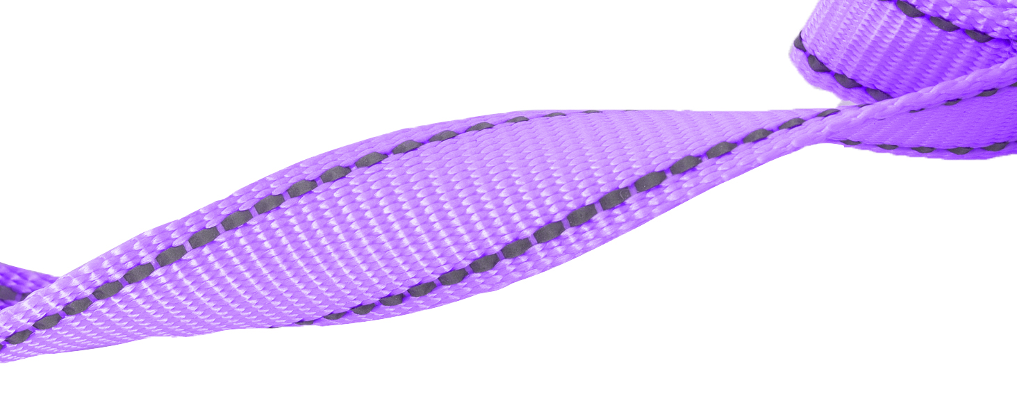 Шлейка безпеки для собак Huntboo, анти-втеча, для панічних собак, з ручкою, регульована, для маленьких, середніх та великих собак (лавандовий, M)