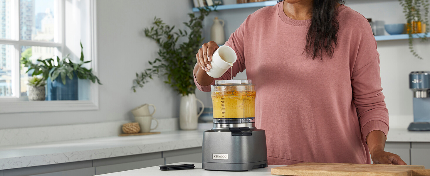 Електричний міні-подрібнювач Kenwood Easy Chop CHP61.100WH, білий, 800 Вт, 0,5 л