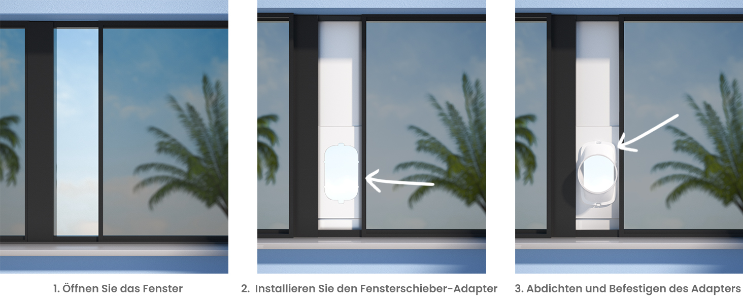 Мобільний кондиціонер Comfee MPPHA-07CRN7, 7000 BTU (2,0kW) - охолодження, вентиляція, осушення, до 68 м³