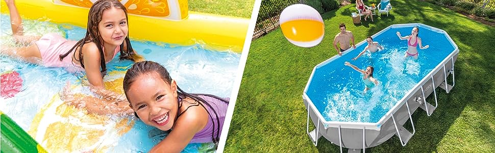 Надувний матрац Intex Ultra Plush Bed Queen, 230V, бежевий, 203 x 152 x 46 см