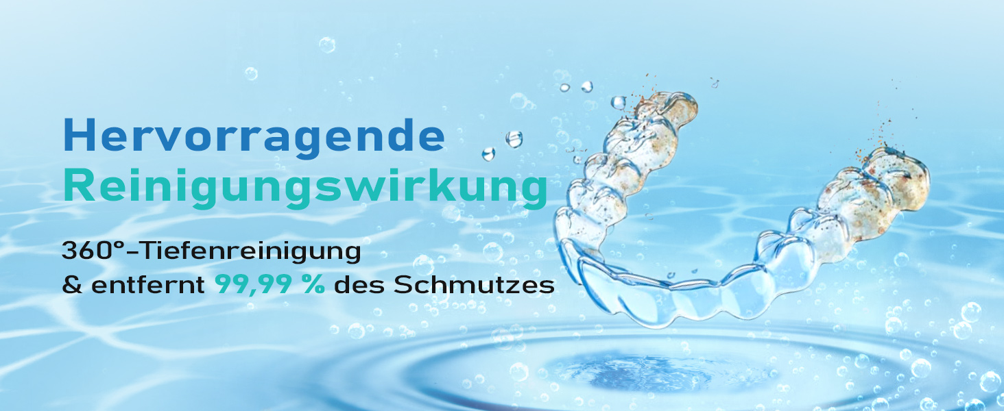 Ультразвуковий очищувач для стоматології 50kHz, 250мл з УФ-лампою (6 ламп) для брекетів, кап, ретейнерів, зубних протезів, елайнерів та ювелірних виробів, чорний