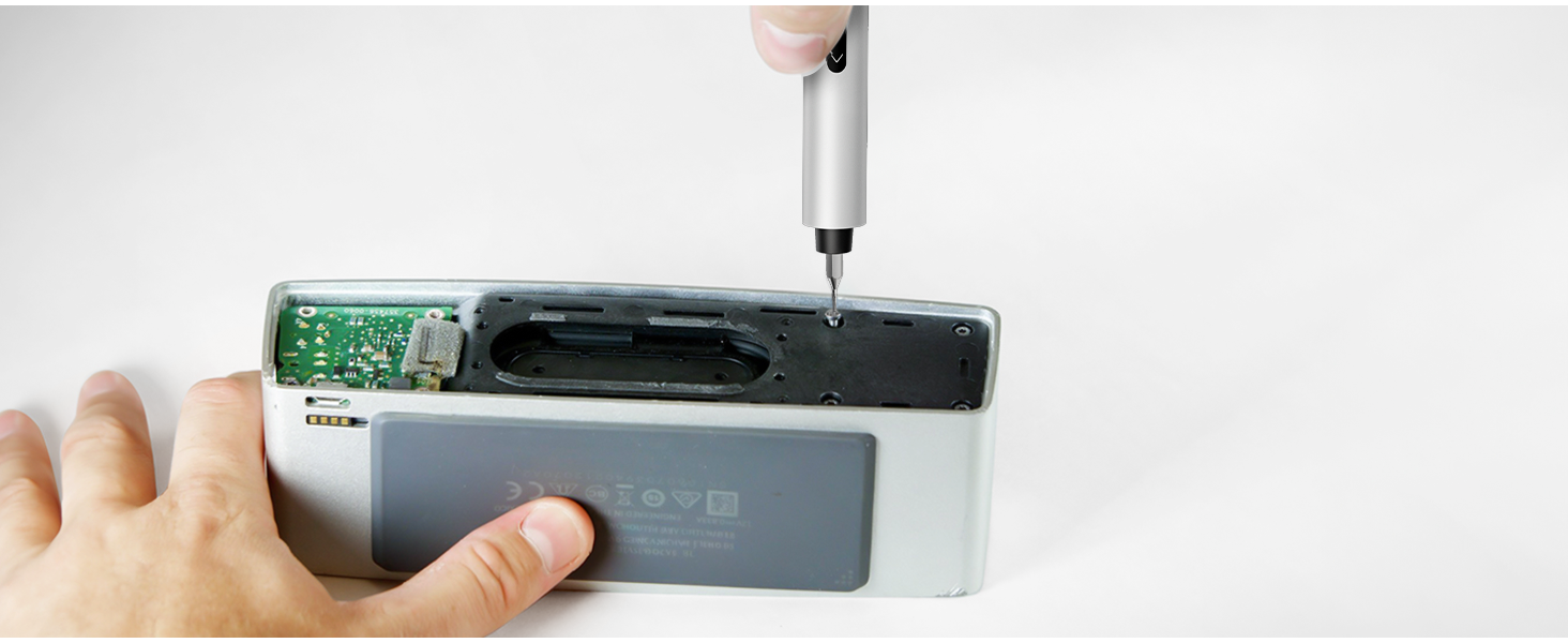 Fanttik E1 MAX: Набір прецизійних викруток 50 в 1 з акумулятором, 2 швидкості, для ремонту iPhone, ноутбуків, окулярів