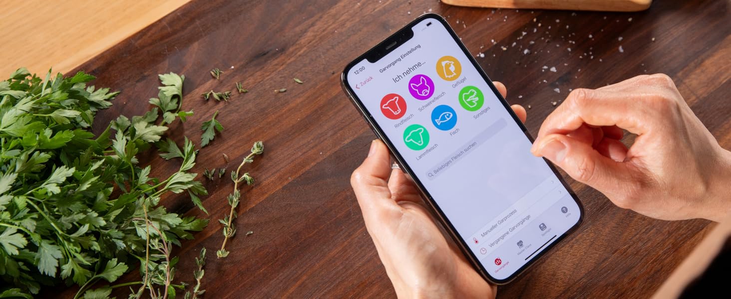 MEATER SE – Бездротовий смарт термометр для м'яса з Bluetooth, вимірюванням внутрішньої та зовнішньої температури, для BBQ, духовки, гриля, коптильні, з чорним зарядним пристроєм